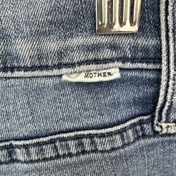 Mother Womens The Mid Rise Dazzler Ankle Jean Size 26 Denim We The Animal Blue - Picture 6 of 10